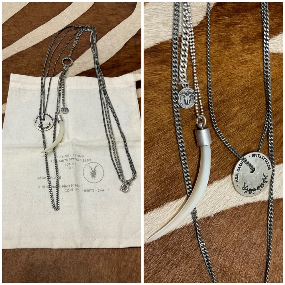 NWT All Saints Spitalfields Antoine Necklace